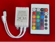 RGB контроллер Ecola с пультом управления 72W 12V 6Aс инфракрасным пультом управления 