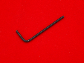 Ключ шестигранный (2,5 мм) черный